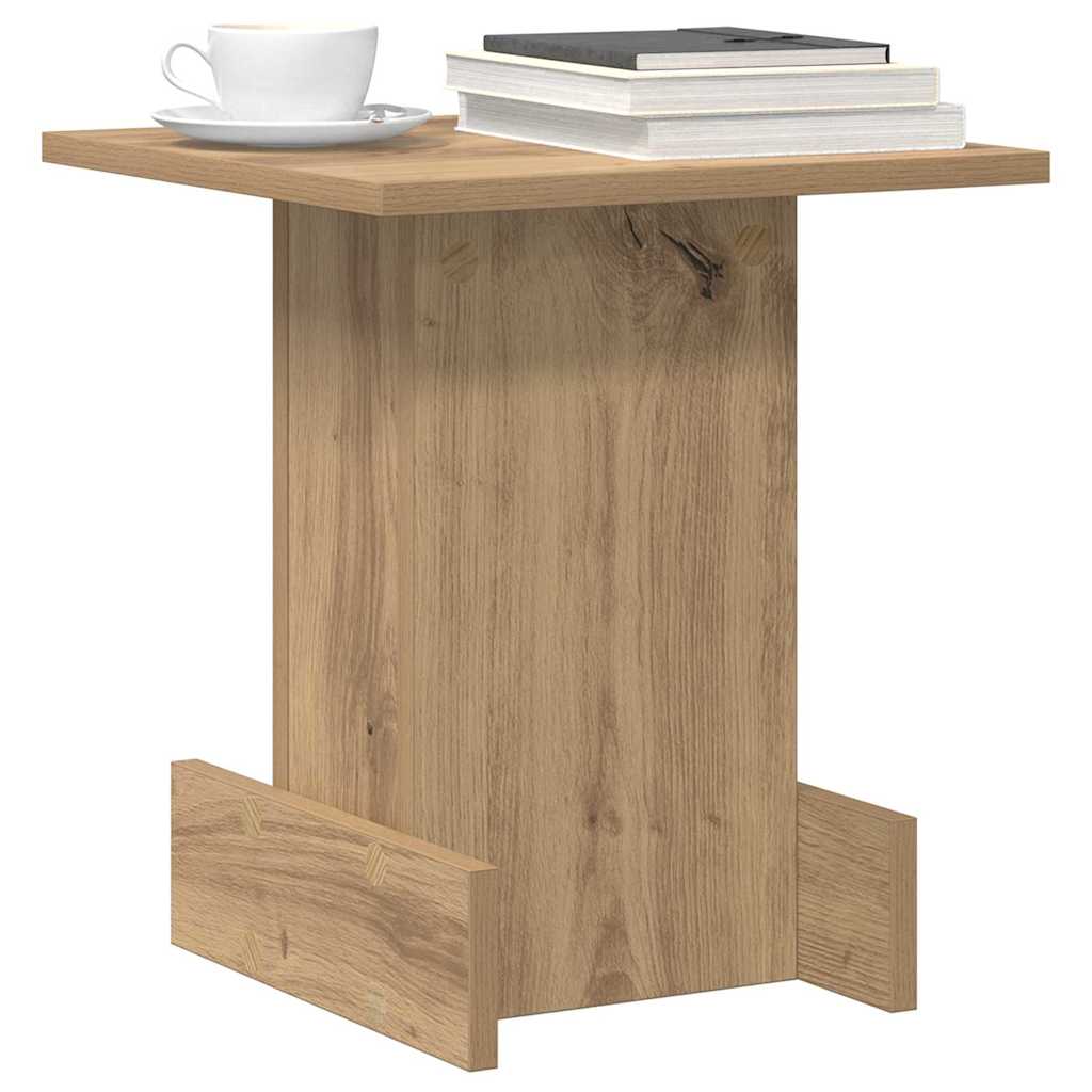 Tavolino Rovere artigianale 35,5 x 35 x 40 cm Legno multistrato