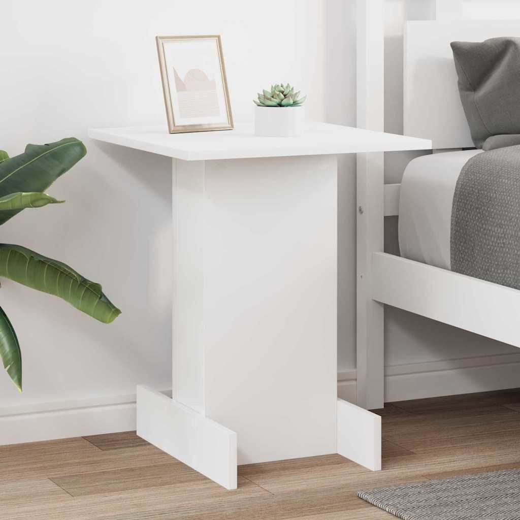 Tavolino Bianco 44,5 x 45 x 55 cm Legno multistrato