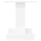 Tavolino Bianco 44,5 x 45 x 55 cm Legno multistrato