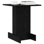 Tavolino Rovere Nero 44,5 x 45 x 55 cm Legno multistrato