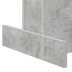 Tavolino Grigio cemento 44,5 x 45 x 55 cm Legno multistrato