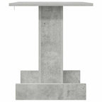 Tavolino Grigio cemento 44,5 x 45 x 55 cm Legno multistrato