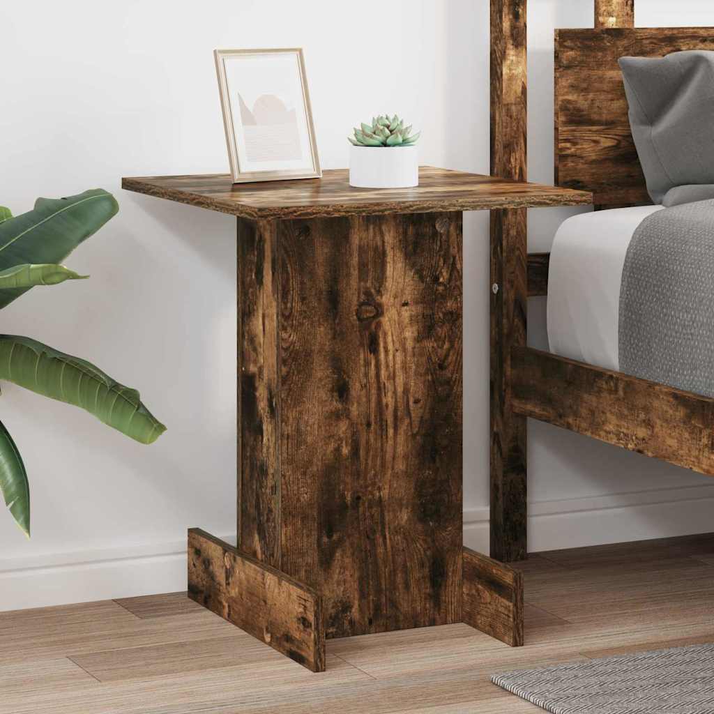 Tavolino Rovere fumé 44,5 x 45 x 55 cm Legno multistrato