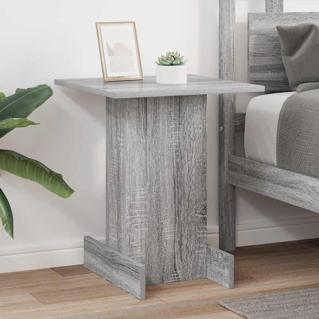 Tavolino Grigio Sonoma 44,5 x 45 x 55 cm Legno multistrato