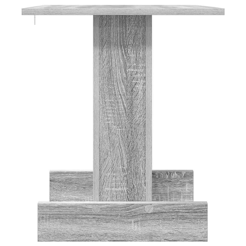 Tavolino Grigio Sonoma 44,5 x 45 x 55 cm Legno multistrato
