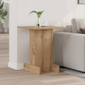 Tavolino Rovere artigianale 44,5 x 45 x 55 cm Legno multistrato