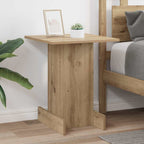Tavolino Rovere artigianale 44,5 x 45 x 55 cm Legno multistrato
