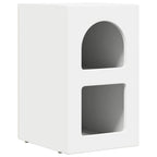 Comodino Bianco 29.5 x 35 x 50 cm Legno multistrato