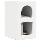 Comodino 2 pcs Bianco 29,5 x 33,5 x 50 cm Legno multistrato