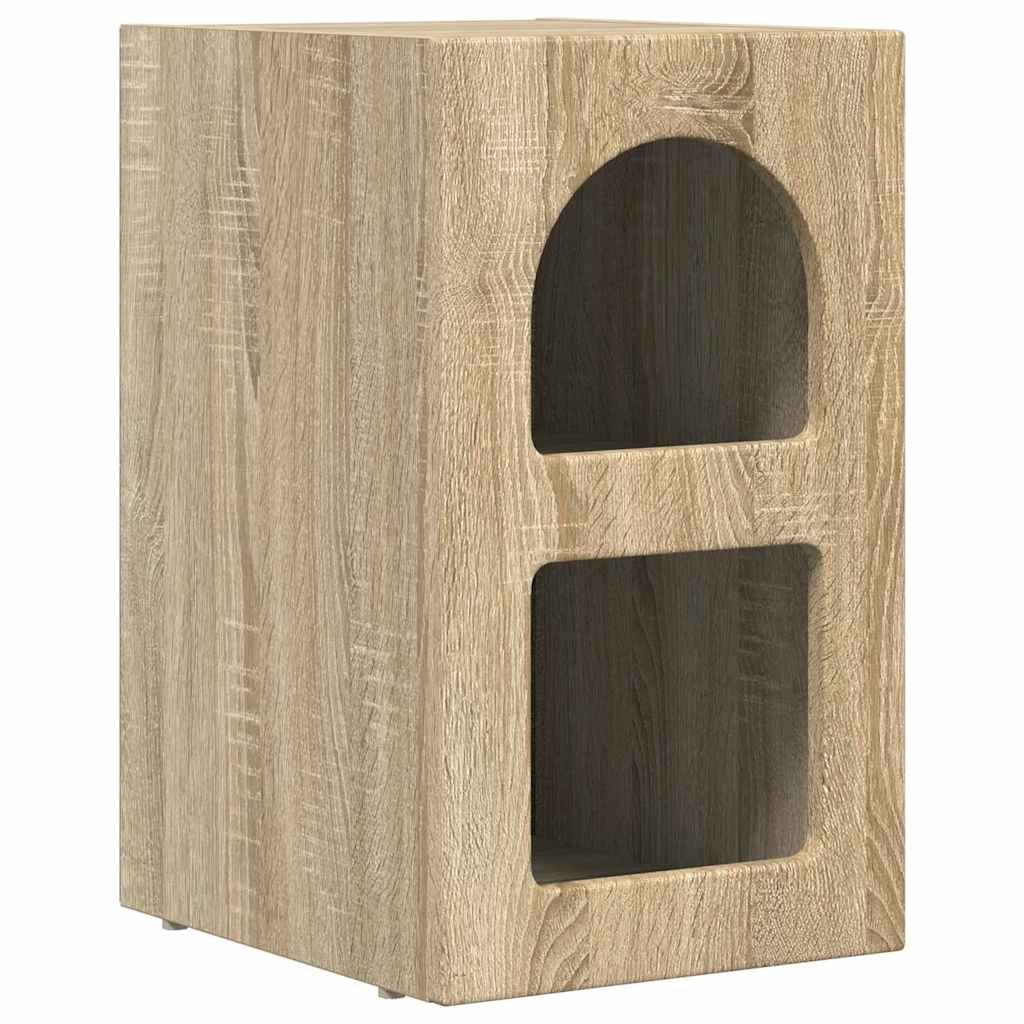Comodino 2 pcs Rovere Sonoma 29,5 x 33,5 x 50 cm