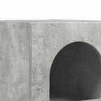 Comodino Grigio cemento 29,5 x 33,5 x 50 cm Legno multistrato