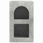 Comodino Grigio cemento 29,5 x 33,5 x 50 cm Legno multistrato