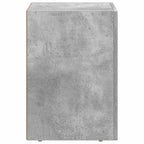 Comodino Grigio cemento 29,5 x 33,5 x 50 cm Legno multistrato