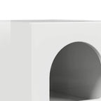 Comodino 2 pcs Bianco Lucido 29,5 x 33,5 x 50 cm