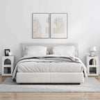 Comodino 2 pcs Bianco Lucido 29,5 x 33,5 x 50 cm