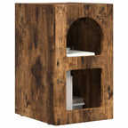 Comodino 2 pcs Rovere fumé 29,5 x 33,5 x 50 cm