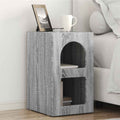 Comodino 2 pcs Grigio Sonoma 29,5 x 33,5 x 50 cm