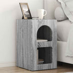 Comodino 2 pcs Grigio Sonoma 29,5 x 33,5 x 50 cm