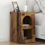 Comodino Legno vecchio 29,5 x 33,5 x 50 cm Legno multistrato