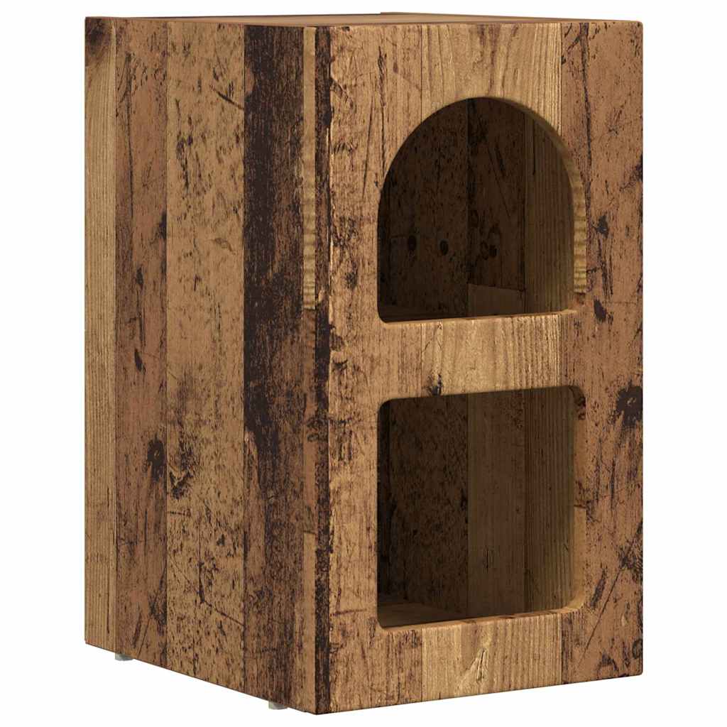 Comodino 2 pcs Legno vecchio 29,5 x 33,5 x 50 cm