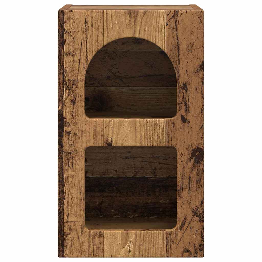 Comodino 2 pcs Legno vecchio 29,5 x 33,5 x 50 cm