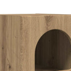 Comodino 2 pcs Rovere artigianale 29,5 x 33,5 x 50 cm