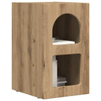 Comodino 2 pcs Rovere artigianale 29,5 x 33,5 x 50 cm