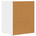 Comodino Bianco 40 x 35 x 50 cm Legno multistrato
