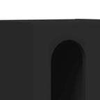 Comodino Nero 40 x 35 x 50 cm Legno multistrato