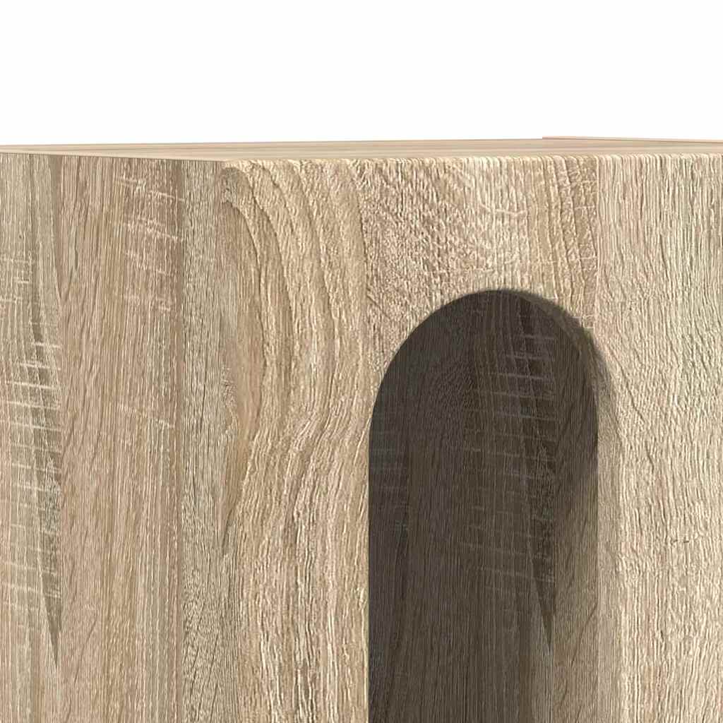 Comodino Rovere Sonoma 40 x 35 x 50 cm Legno multistrato