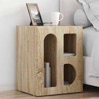 Comodino Rovere Sonoma 40 x 35 x 50 cm Legno multistrato