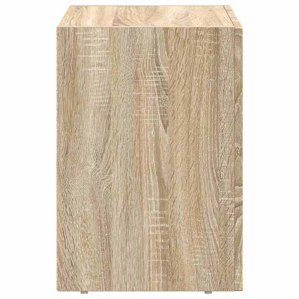 Comodino Rovere Sonoma 40 x 35 x 50 cm Legno multistrato