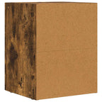 Comodino Rovere fumé 40 x 35 x 50 cm Legno multistrato