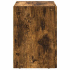 Comodino 2 pcs Rovere fumé 40 x 35 x 50 cm Legno multistrato