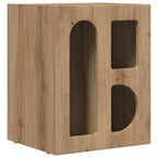 Comodino Rovere artigianale 40 x 35 x 50 cm Legno multistrato