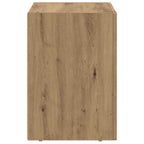 Comodino 2 pcs Rovere artigianale 40 x 35 x 50 cm