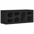 Mobile TV Nero 100 x 35 x 40 cm Legno multistrato