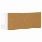 Mobile TV Bianco Lucido 100 x 35 x 40 cm Legno multistrato