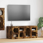Mobile TV Rovere fumé 100 x 35 x 40 cm Legno multistrato