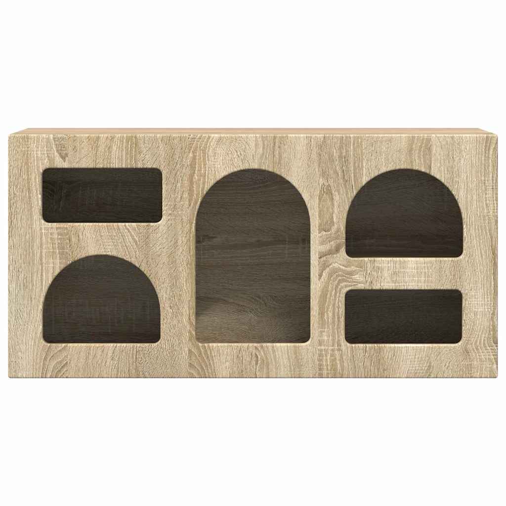 Mobile TV Rovere Sonoma 80 x 35 x 40 cm Legno multistrato