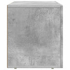Mobile TV Grigio cemento 80 x 35 x 40 cm Legno multistrato
