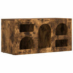 Mobile TV Rovere fumé 80 x 35 x 40 cm Legno multistrato