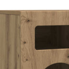 Mobile TV Rovere artigianale 80 x 35 x 40 cm Legno multistrato