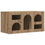 Mobile TV Rovere artigianale 80 x 35 x 40 cm Legno multistrato