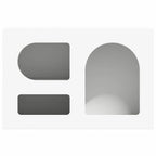 Mobile TV Bianco 60 x 35 x 40 cm Legno multistrato