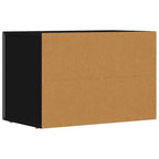 Mobile TV Nero 60 x 35 x 40 cm Legno multistrato
