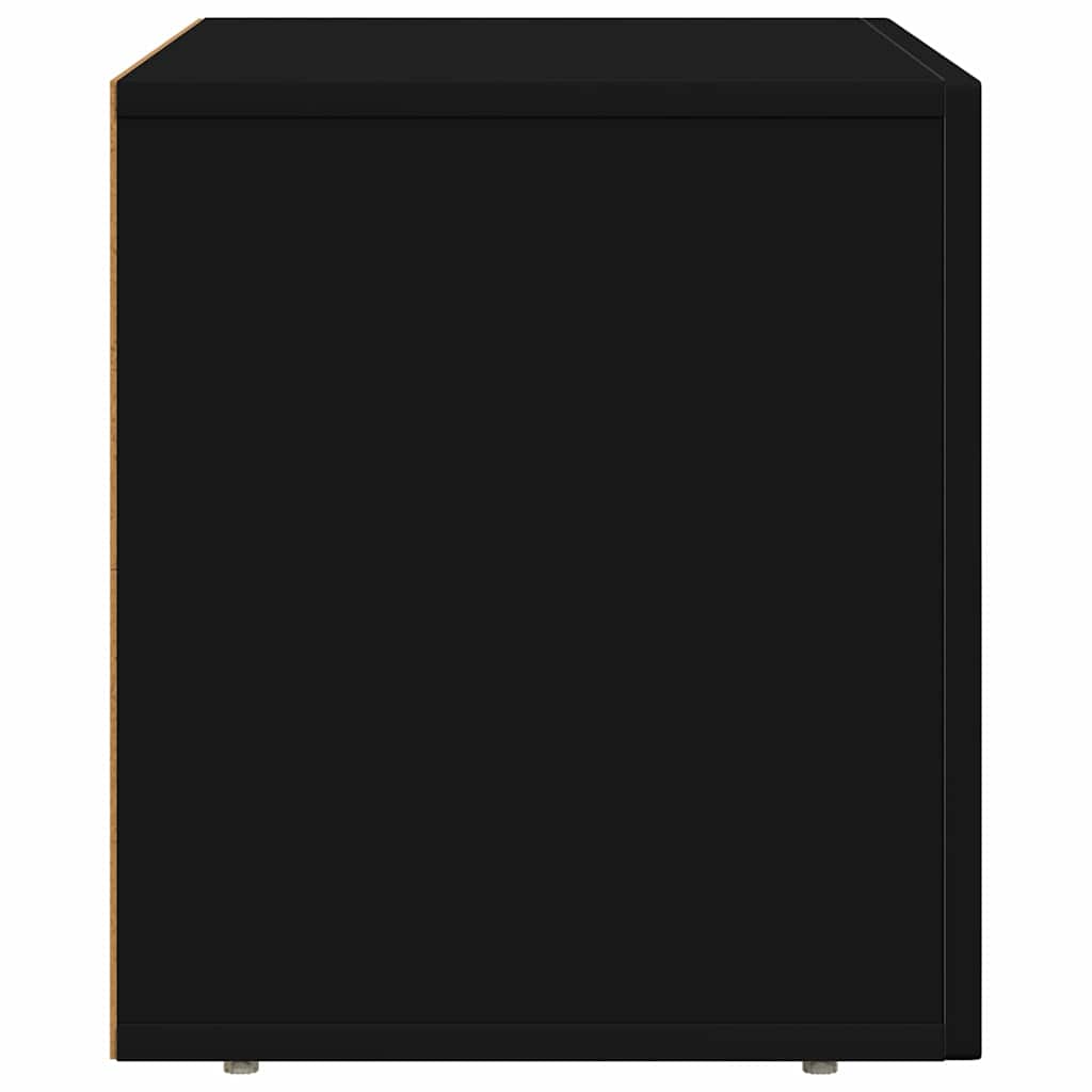 Mobile TV Nero 60 x 35 x 40 cm Legno multistrato