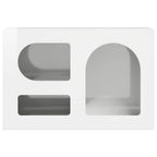 Mobile TV Bianco Lucido 60 x 35 x 40 cm Legno multistrato
