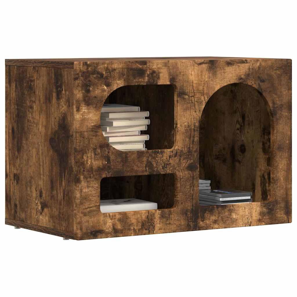 Mobile TV Rovere fumé 60 x 35 x 40 cm Legno multistrato