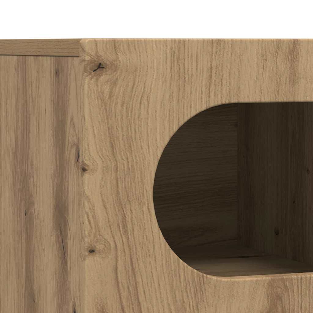 Mobile TV Rovere artigianale 60 x 35 x 40 cm Legno multistrato